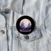 Dromerige Halloween nacht Ronde Button 7,6 Cm (In situ)