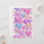 Dromerige harten kaart (Voorkant / Achterkant in situ)