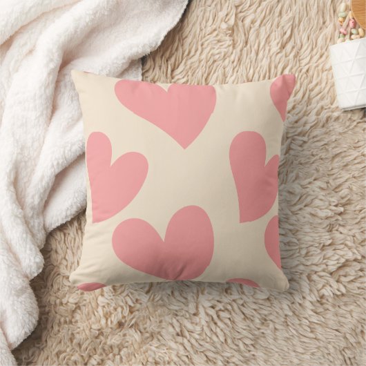 Dromerige Harten Kussen (Deken)