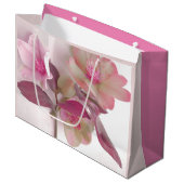 Dromerige Hellebores papieren placemat Groot Cadeauzakje (Voorkant Gekanteld)