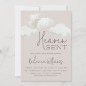 Dromerige hemel stuurde genderneutraal Baby shower Kaart (Voorkant)