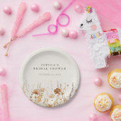 Dromerige herfst Wildflower Papieren Bordje (Feest)