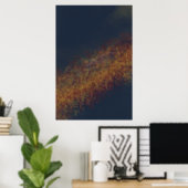 Dromerige Herfstblad Abstract Groot Kunstwerk Aan Poster (Thuiskantoor)