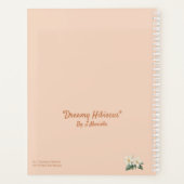Dromerige Hibiscus Planner (Achterkant)