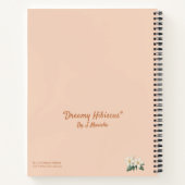 Dromerige Hibiscus Planner Notitieboek (Achterkant)