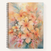 Dromerige Hibiscus Planner Notitieboek (Voorkant)