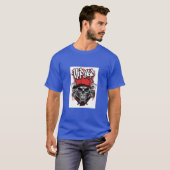 Dromerige Hip-Hop Skull T-Shirt Design - Premium V (Voorkant volledig)