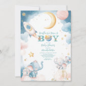 Dromerige Houston, we hebben een jongen in de ruim Kaart (Voorkant)