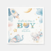 Dromerige Houston, we hebben een jongen in de ruim Servet (Voorkant)