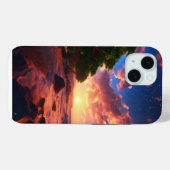 Dromerige iPhone 15 Hoesje Design (Achterkant (horizontaal))