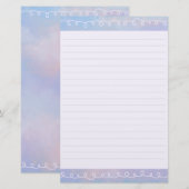 Dromerige Kantoorartikelen Briefpapier (Voorkant / Achterkant)