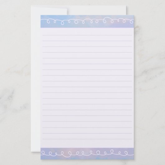 Dromerige Kantoorartikelen Briefpapier (Voorkant)