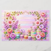 Dromerige Kawaii Cake Briefpapier (Voorkant)