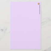 Dromerige Kawaii Cake Briefpapier (Achterkant)