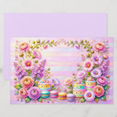 Dromerige Kawaii Cake Briefpapier (Voorkant / Achterkant)