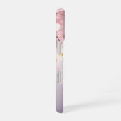 Dromerige Kersenbloesem Gradiënt Hoesje iPhone 16 Hoesje (Rechterkant)