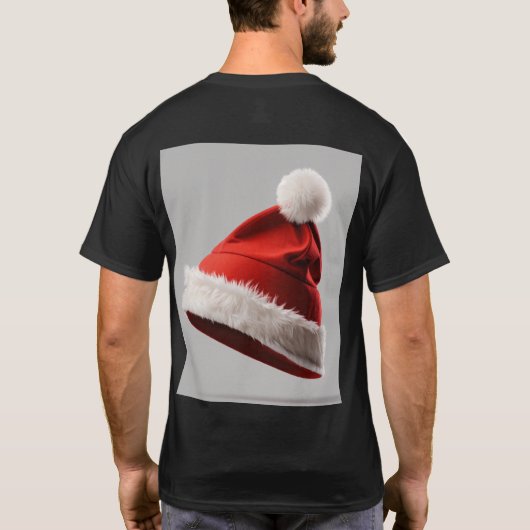 Dromerige kerst aquarel T-shirt ontwerp (Achterkant)