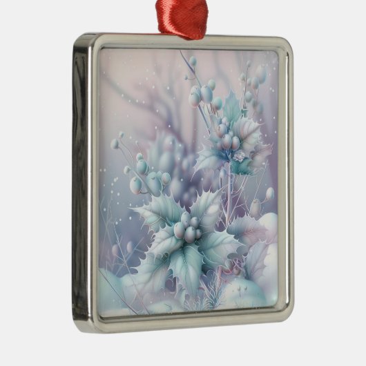 Dromerige kerst Holly Ornament (Rechts)