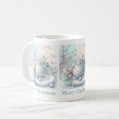 Dromerige kerst ornament Mok (Voorkant links)