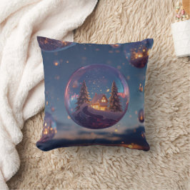 Dromerige kerstbel kussen