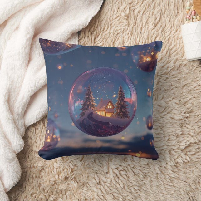 Dromerige kerstbel kussen (Deken)