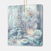 Dromerige kerstkamer Ornament (Links)