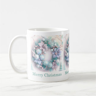 Dromerige kerstkrans Mok