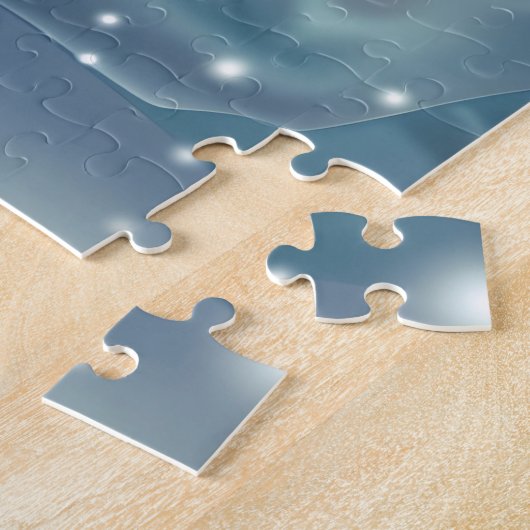 Dromerige Kerstman Puzzel (Zijkant)
