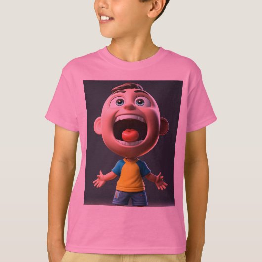 Dromerige Kinderen T-shirt Design (Voorkant)