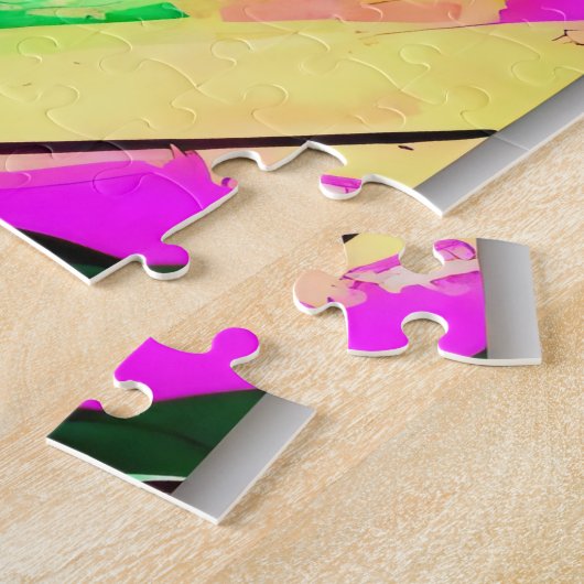 Dromerige Kleur Blend Puzzel – 252 stuks Legpuzzel (Zijkant)