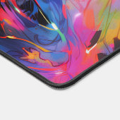 Dromerige kleur Splash Anime Girl Bureaumat (Hoek)