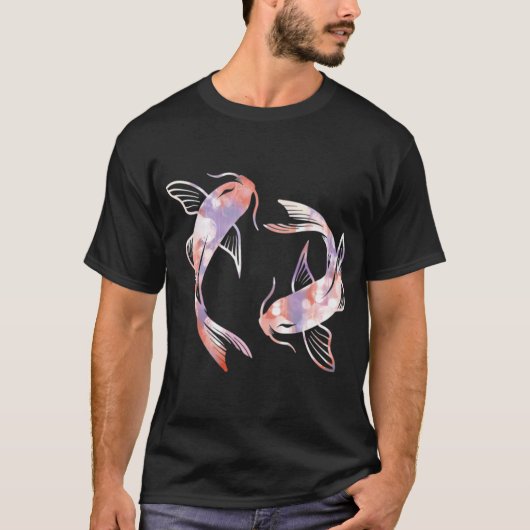 Dromerige Koi vissen T-shirt (Voorkant)