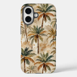 Dromerige kokospalmgaard iPhone 16 hoesje