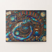 Dromerige Kosmische Bibliotheek Legpuzzel (Horizontaal)