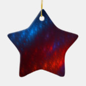 Dromerige Kosmische Nevel  Keramisch Ornament (Voorkant)