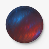 Dromerige Kosmische Nevel Papieren Bordje (Voorkant)
