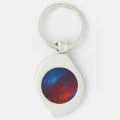 Dromerige Kosmische Nevel  Sleutelhanger (Voorkant)