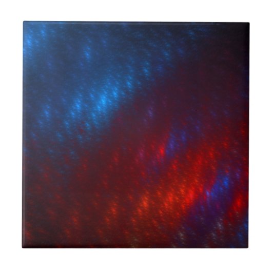 Dromerige Kosmische Nevel  Tegeltje (Voorkant)