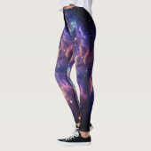 Dromerige kosmische nevelgloed leggings (Links)