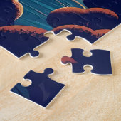 Dromerige Kustnacht Legpuzzel (Zijkant)
