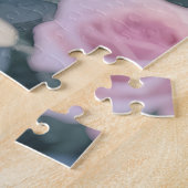 Dromerige Lavendel Rozen Tuin Vlinder Pad Legpuzzel (Zijkant)