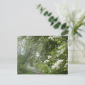 Dromerige lentebomen, esthetische natuur briefkaart (Staand voorkant)