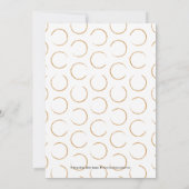 Dromerige liefde bruiloft save the date Kaart (Achterkant)