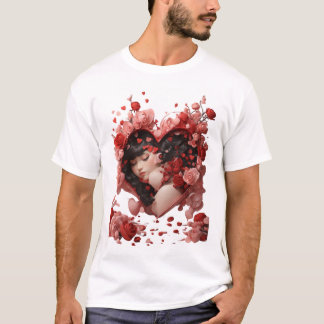 Dromerige Liefde: Valentijnsdag T-shirt