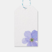 Dromerige Lila bruiloft Cadeaulabel (Achterkant)