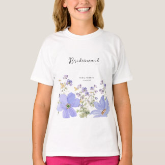 Dromerige Lila Bruiloft T-shirt