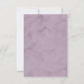 Dromerige Loof Ontvangst Insteekkaart RSVP Kaartje (Achterkant)