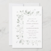 dromerige loof uitnodiging (Voorkant)