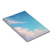Dromerige lucht notitieboek (Rechterzijde)