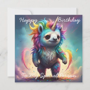 Dromerige luthicorn: een regenboog Baby-fantasie,